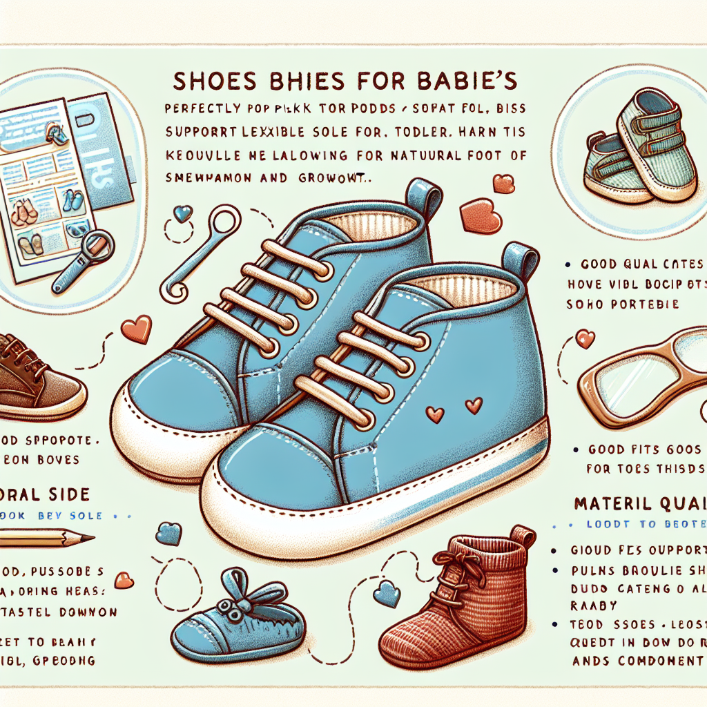 Schoenen voor baby’s die beginnen te lopen: tips en aanbevelingen
