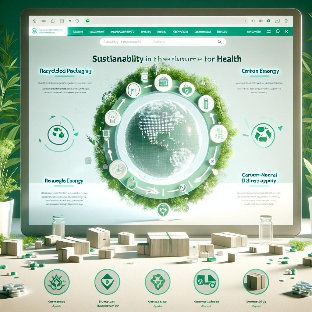 Duurzaamheid in Online Drogisterijen: Een Groene Toekomst voor Gezondheid